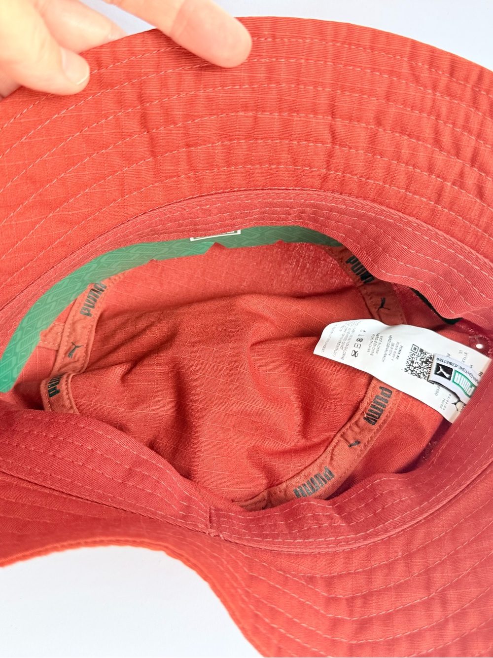 Puma Ripstop Beam Bucket Hat Burnt Orange - Unisex - Picture 5 of 7